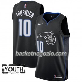 Canotte Bambino Orlando Magic Evan Fournier 10 2018-19 Nike City Edition Nero Swingman